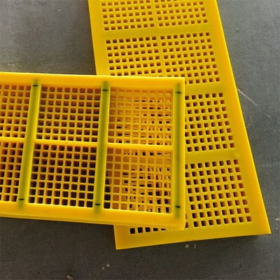 Yüksek aşınma direnci poliüretane modüler ekran WS85 300x305mm / 300x610mm / 300x800mm MDI malzemesi