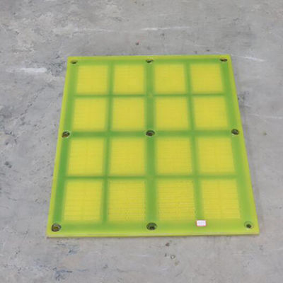 Titreyen Lineer Polyurethane Ekran Panelleri PU Silikon Cevher Yapıştırma Tablası