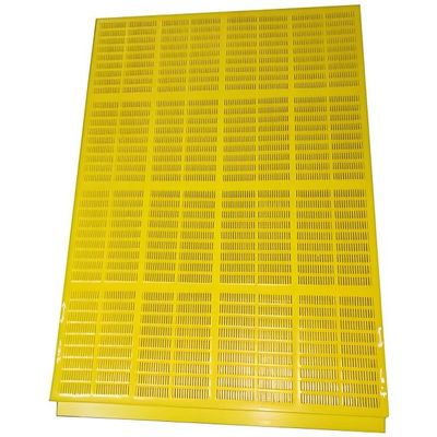 30mm Sarı Poliüretan Madencilik Mineral Ayırma Elek Paspası