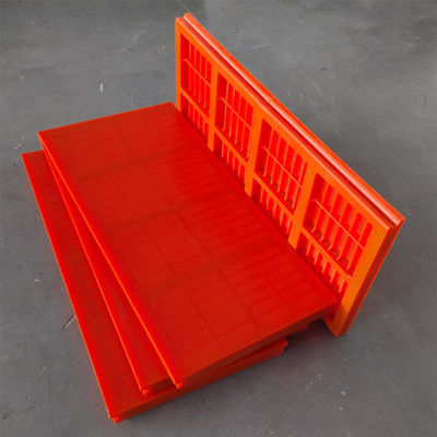 MDI WS85 Polyurethane Ekran Yüksek Kullanım Direnci Esnek PU Ekran Paneli Madencilik için titreşimli ekran ayrımı