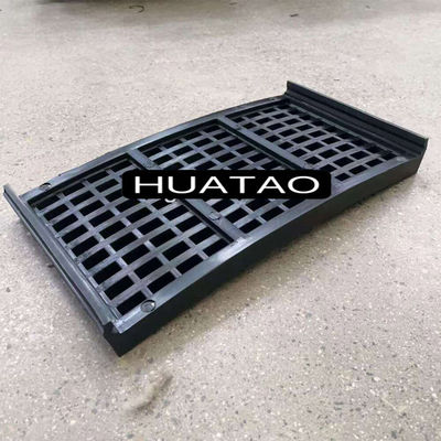 SELM titreşim ekranı maden işleme için 50 * 10mm kauçuk ekran panelleri