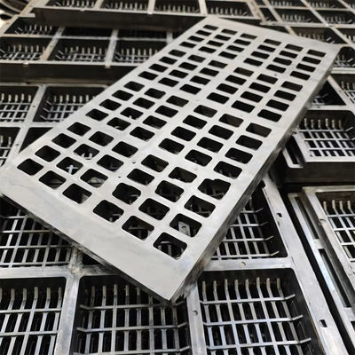 20 * 5mm Açılış Boyutu SELM Tipi Sakin Kenarlı Lastik Ekran titreşim gürültüsünü azaltma