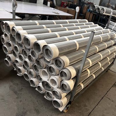 Kimyasal işleme için 304L paslanmaz çelik Rotex Grommet Ekranı