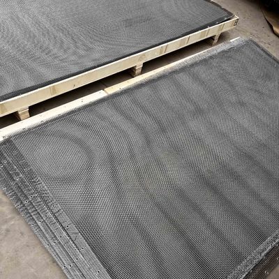 Mineral İşleme Makineleri için 316L Paslanmaz Çelik Halkalı Elek