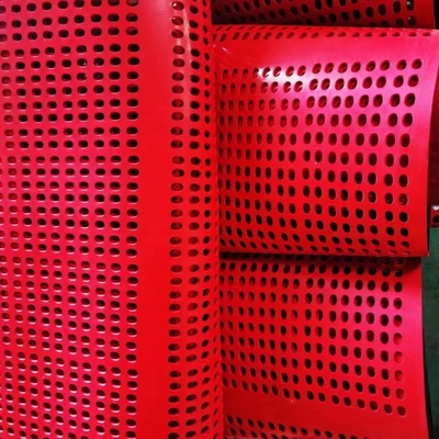 1.25m Tayland Kauçuk Elek Paspası 8mm Kalınlıkta Cevher İşleme İçin