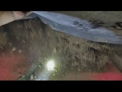 Kırmızı-siyah kauçuk ekran paneli